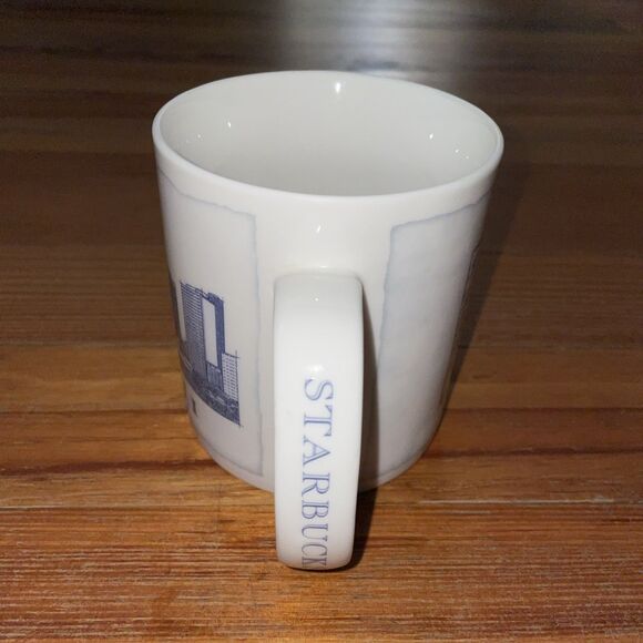Starbucks Architecture Series Miami Magic City Coffee Mug 18 oz 2007 Ceramic - Picture 6 of 10